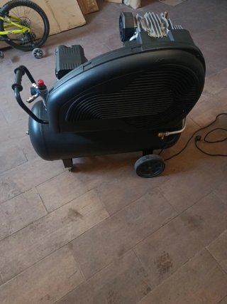 Compresor Abac 100L Monofásico 220