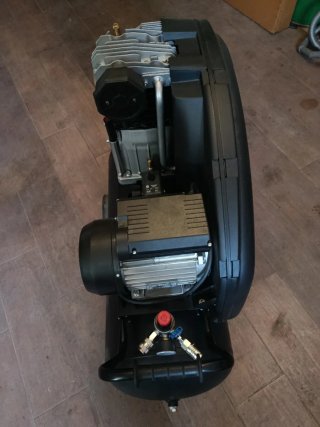 Compresor Abac 100L Monofásico 220