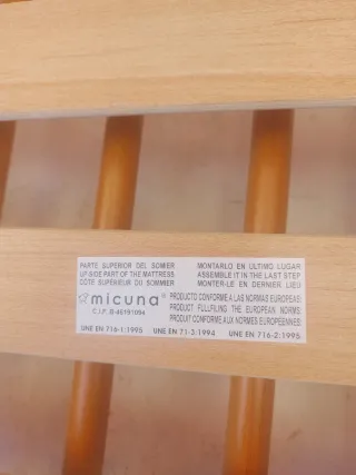 Cuna y bañera para bebé