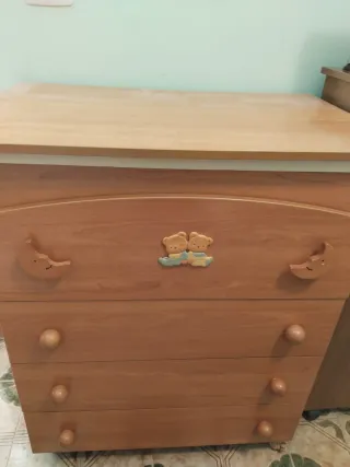 Cuna y bañera para bebé