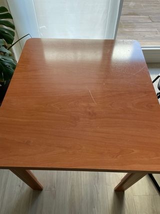 Mesa de comedor extensible madera