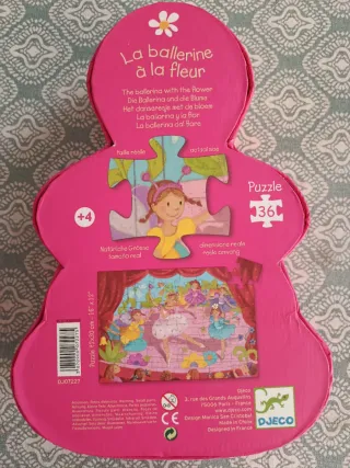 Puzzle Djeco Bailarina 36 piezas