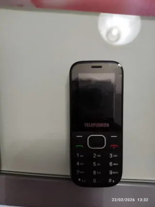 Teléfono Telefunken Negro