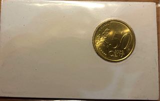 Moneda Vaticano 50 céntimos Juan Pablo II 2013