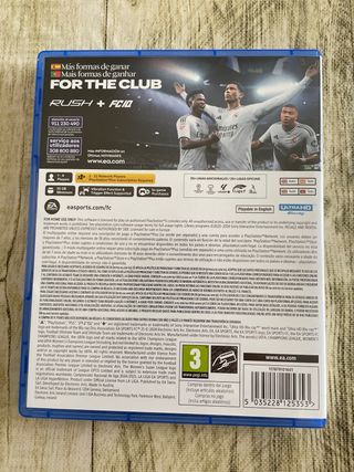 FC25 PS5 EA Sports Videojuego