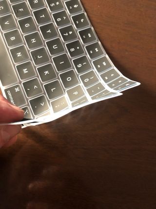 Protector Teclado en Inglés UE para MacBook Pro