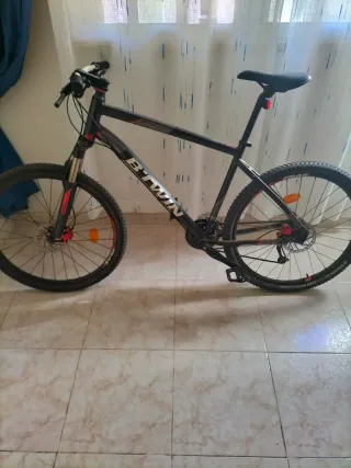 Bicicleta de Montaña Btwin Negra