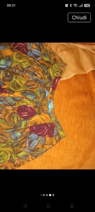 Gonna vintage a fiori