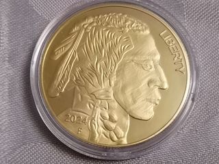 Moneda Indio y Búfalo Americano 2024