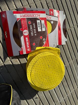 Lijadora / Amoladora de paredes Powerplus POWX0477