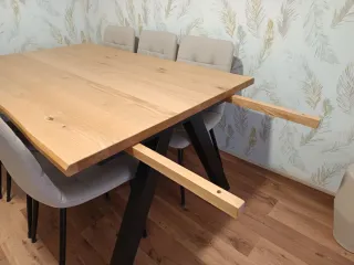 Mesa Comedor Roble Natural 160x100