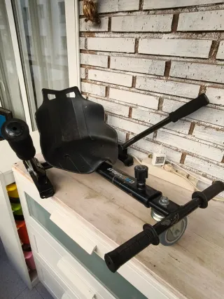 Hoverboard Azul con Asiento