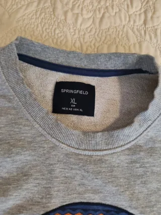 Sudadera Springfield Calavera