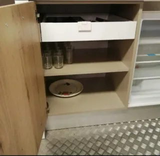 Cocina, barra y electrodomésticos