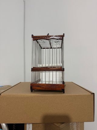 Jaula C1 Caditana Artesanal acero inoxidable