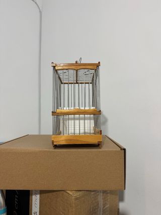 Jaula C1 Caditana Artesanal acero inoxidable