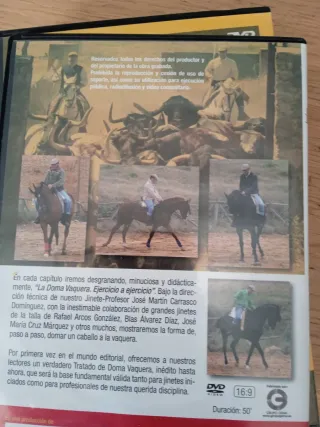 DVD Películas de Caballos: Doma Vaquera