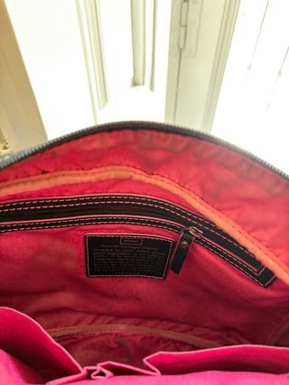 Bolso Tous Negro y Rosa