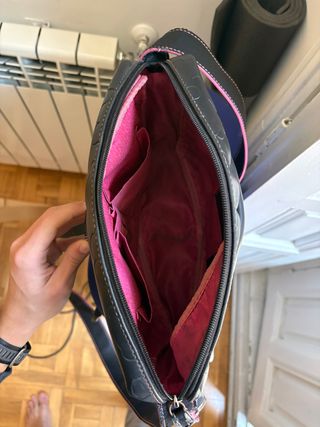 Bolso Tous Negro y Rosa