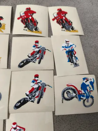 Pegatinas Motos Antiguas 90s