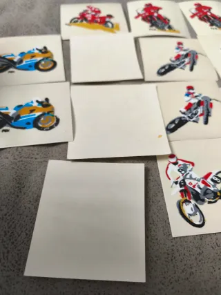 Pegatinas Motos Antiguas 90s