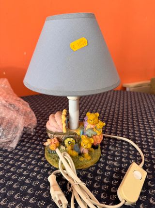 Lámpara infantil ositos y carrito