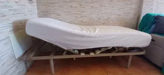 Cama articulada con colchón