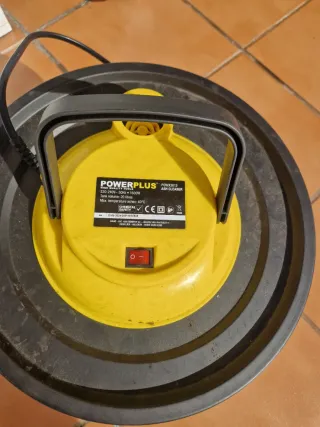 ASPIRAPOLVERE PER CENERI CON TUBO IN ALLUMINIO E FILTRO