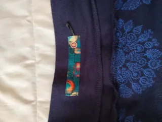 Falda Desigual Azul Marino Talla S