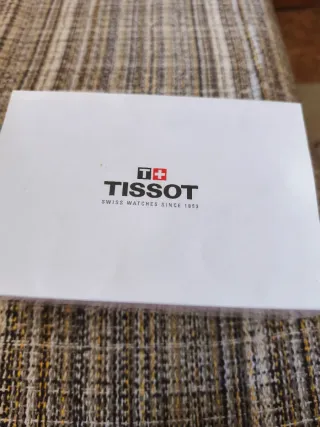 Reloj Tissot Automático Esfera Blanca Correa Marró