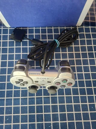 PS2 ORIGINAL MANDO PLATA REPARACION