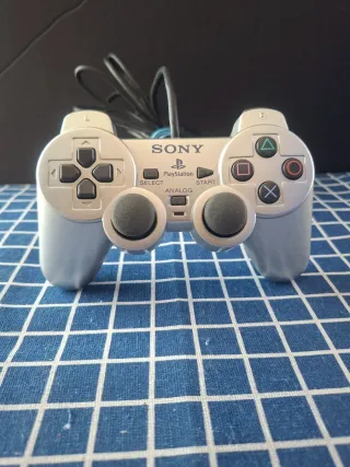 PS2 ORIGINAL MANDO PLATA REPARACION