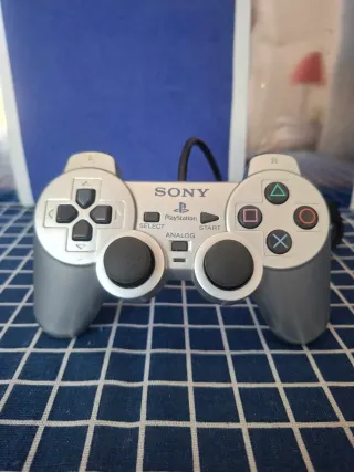 PS2 ORIGINAL MANDO PLATA REPARACION