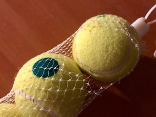 3 palline da tennis gialle Artengo Decathlon