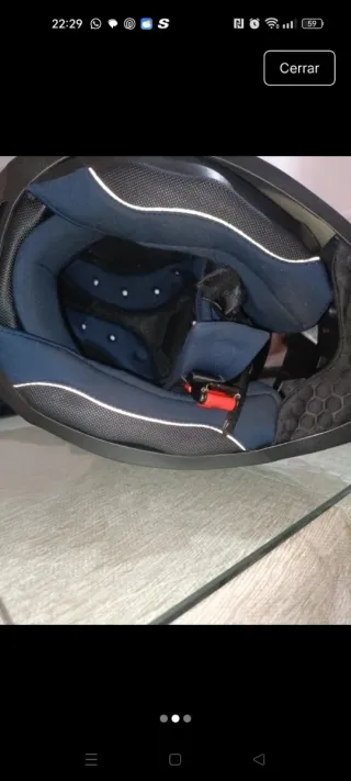 Casco Moto Arai Negro y Gris