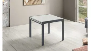 Mesa de comedor extensible, de 1 m pasa a 180cm