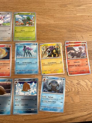 Pack Cartas Pokémon Comunes