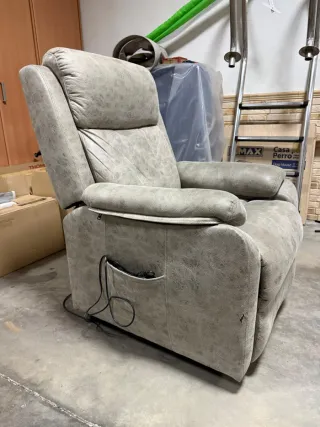 Sillón Eléctrico Reclinable Gris No hago envíos.