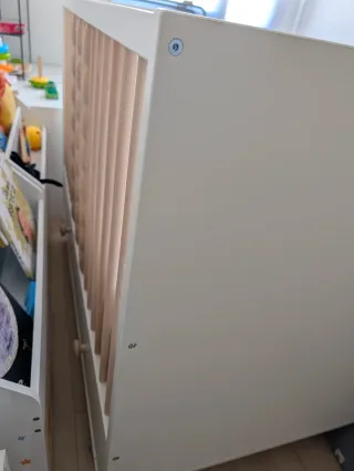 Cuna IKEA MYLLRA 60x120 + Colchón