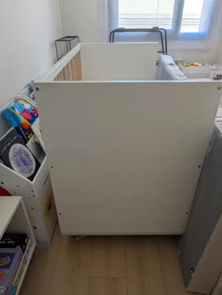 Cuna IKEA MYLLRA 60x120 + Colchón