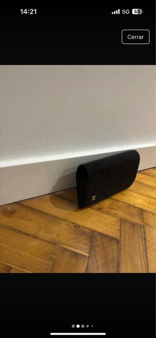 Estuche gafas Chanel negro