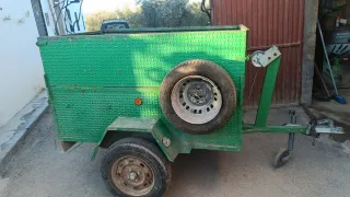 Remolque basculante 750kg con documentación