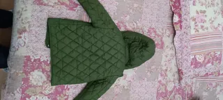 Cazadora niño verde acolchada