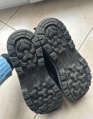 Scarpe blu da lavoro waterproof