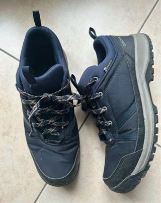 Scarpe blu da lavoro waterproof