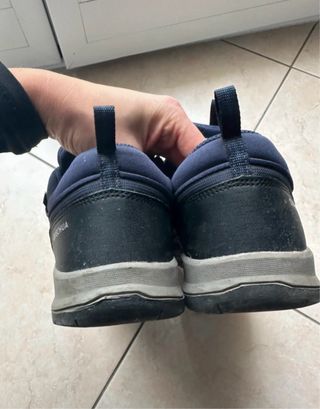 Scarpe blu da lavoro waterproof