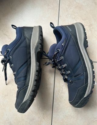 Scarpe blu da lavoro waterproof