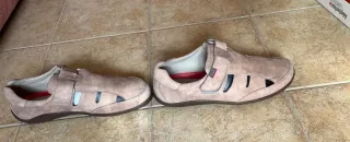 Sandalias Callaghan Cuero Beige/Marrón