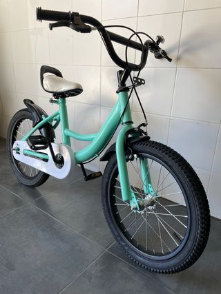 Bicicleta niña 16 pulgadas verde