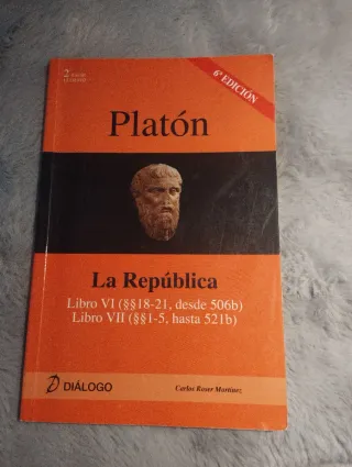 PLATÓN. La República: libro VI (18-21 desde 506...